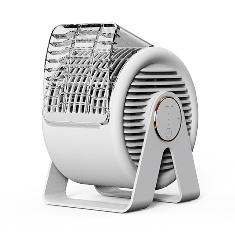 F7 Mini ventilatore portatile da tavolo a forma di chiocciola senza pale per la circolazione dell'aria, F7 (White), F7 (Blue) F7 Mini ventilatore portatile da tavolo a forma di chiocciola senza pale per la circolazione dell'aria, F7 (White), F7 (Blue)